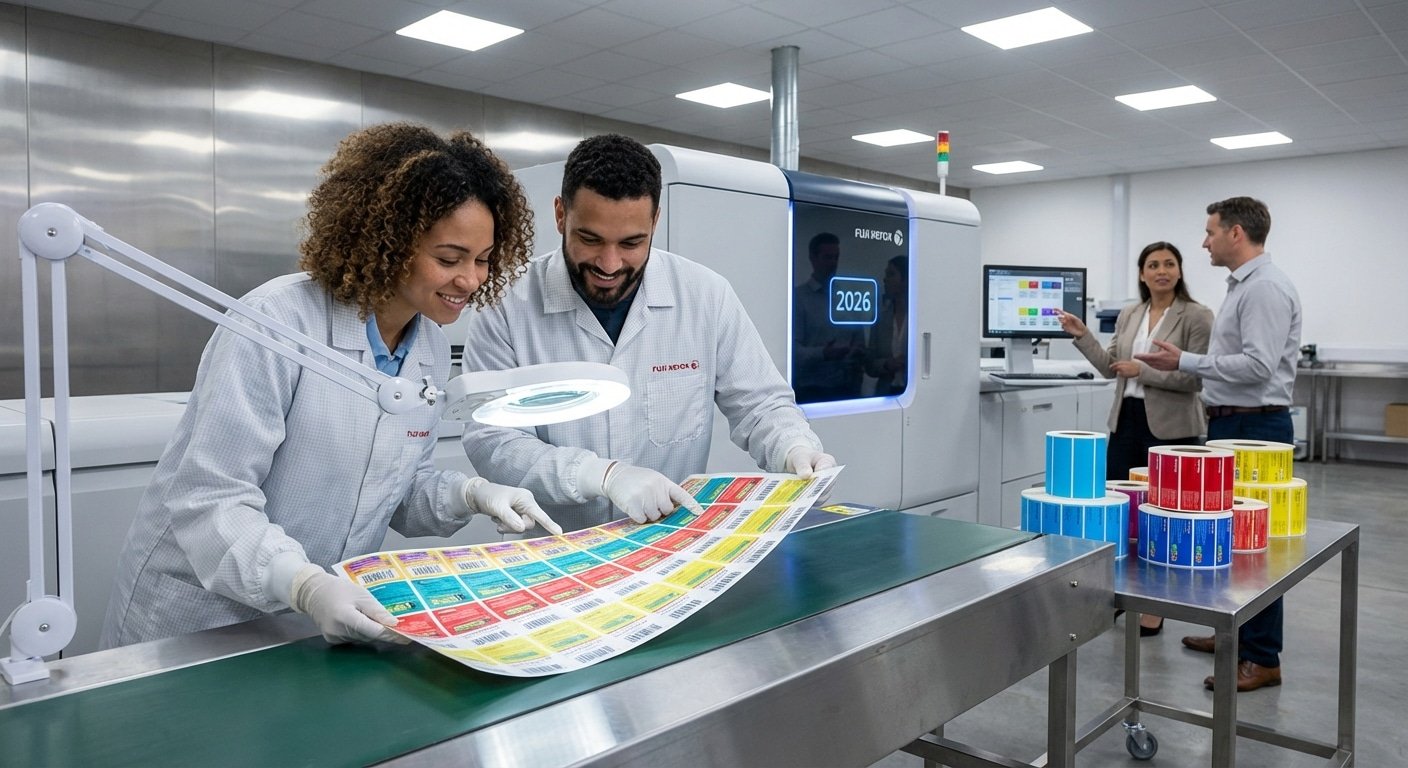 เทคโนโลยี Fuji Xerox 2026: พิมพ์ฉลากตัวอักษรจิ๋วไม่เบลอ - fuji-xerox-printing-tech-2026