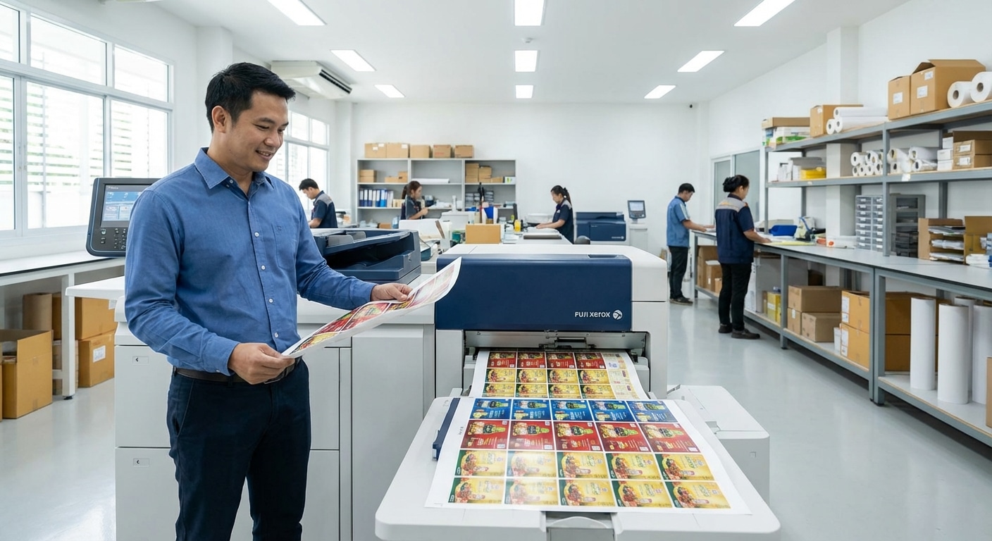 เทคโนโลยีพิมพ์ 2026! เจาะลึก Fuji Xerox สีสดไดคัทเป๊ะ - fuji-xerox-printing-tech-2026