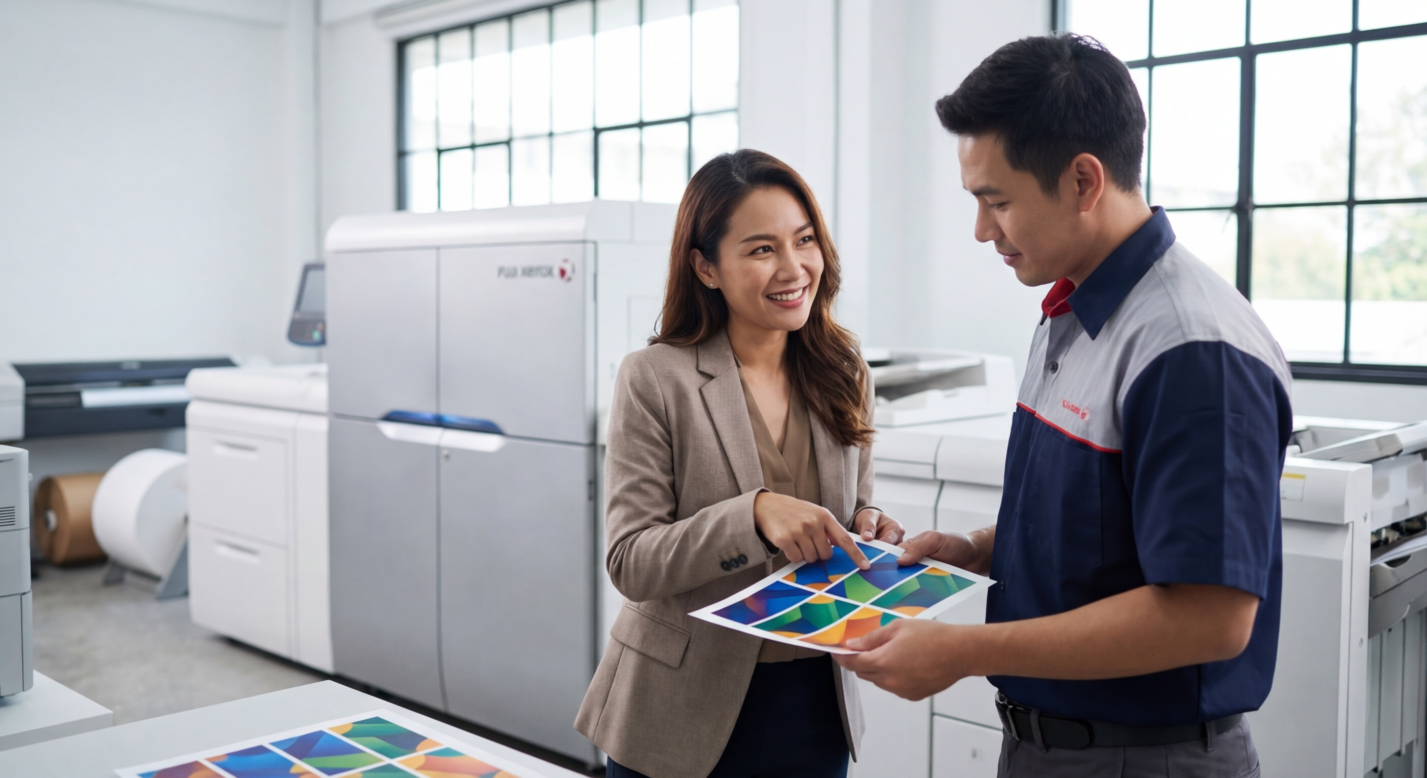 นวัตกรรมพิมพ์สี 2026! เจาะลึก Fuji Xerox ดันแบรนด์ SME - fuji-xerox-printing-tech-2026