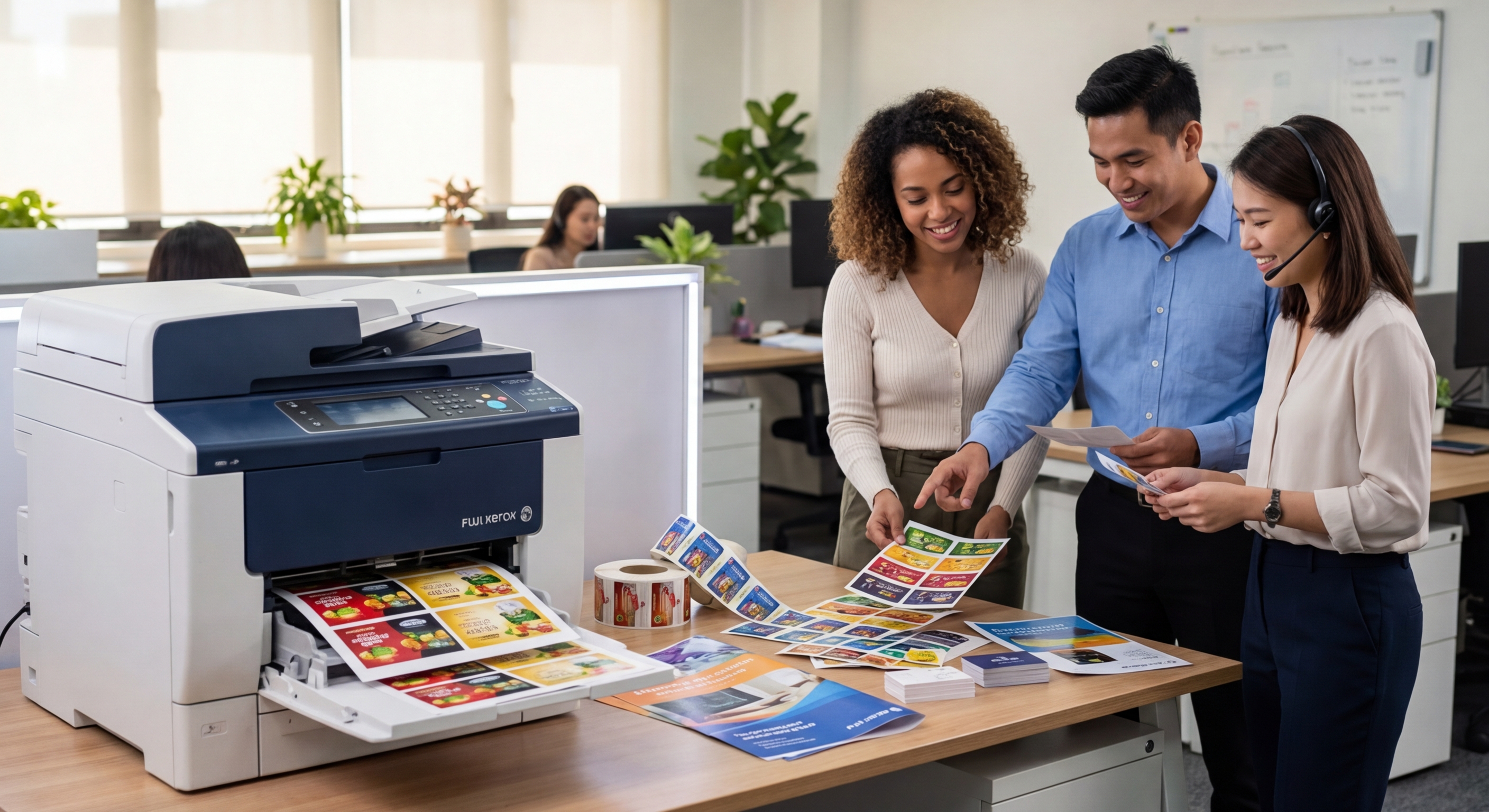 เครื่องพิมพ์ Fuji Xerox ดียังไง? ไขความลับสีสดมัดใจ SME - fuji-xerox-printing-tech-sme