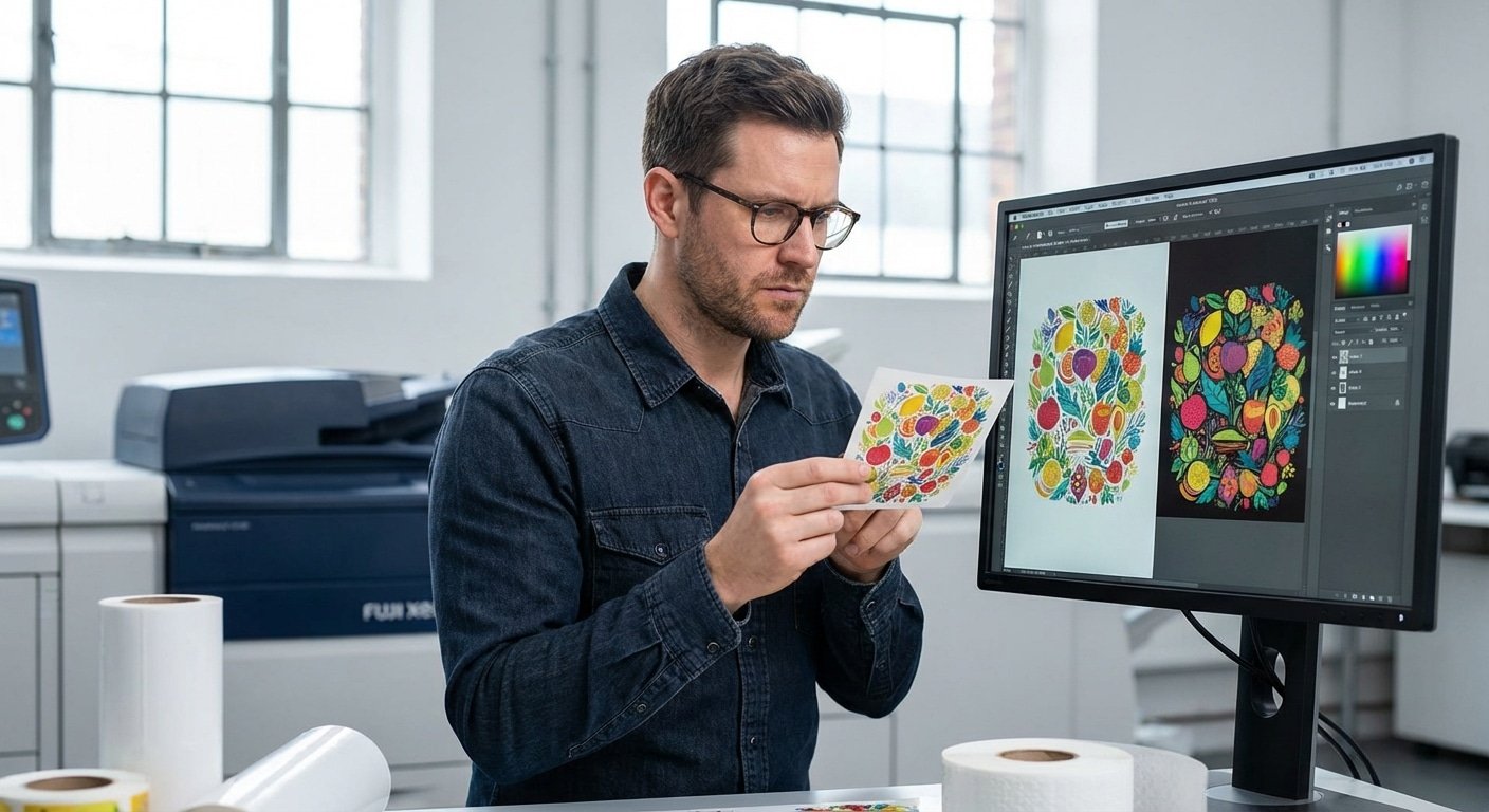 ทำไมสติ๊กเกอร์สีเพี้ยน? รู้จักเทคโนโลยีพิมพ์ Fuji Xerox - fuji-xerox-printing-technology