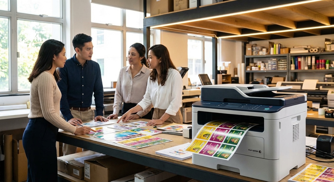นวัตกรรมพิมพ์ Fuji Xerox 2026 สีสดคมชัด ยกระดับฉลาก SME - fuji-xerox-printing-technology-2026