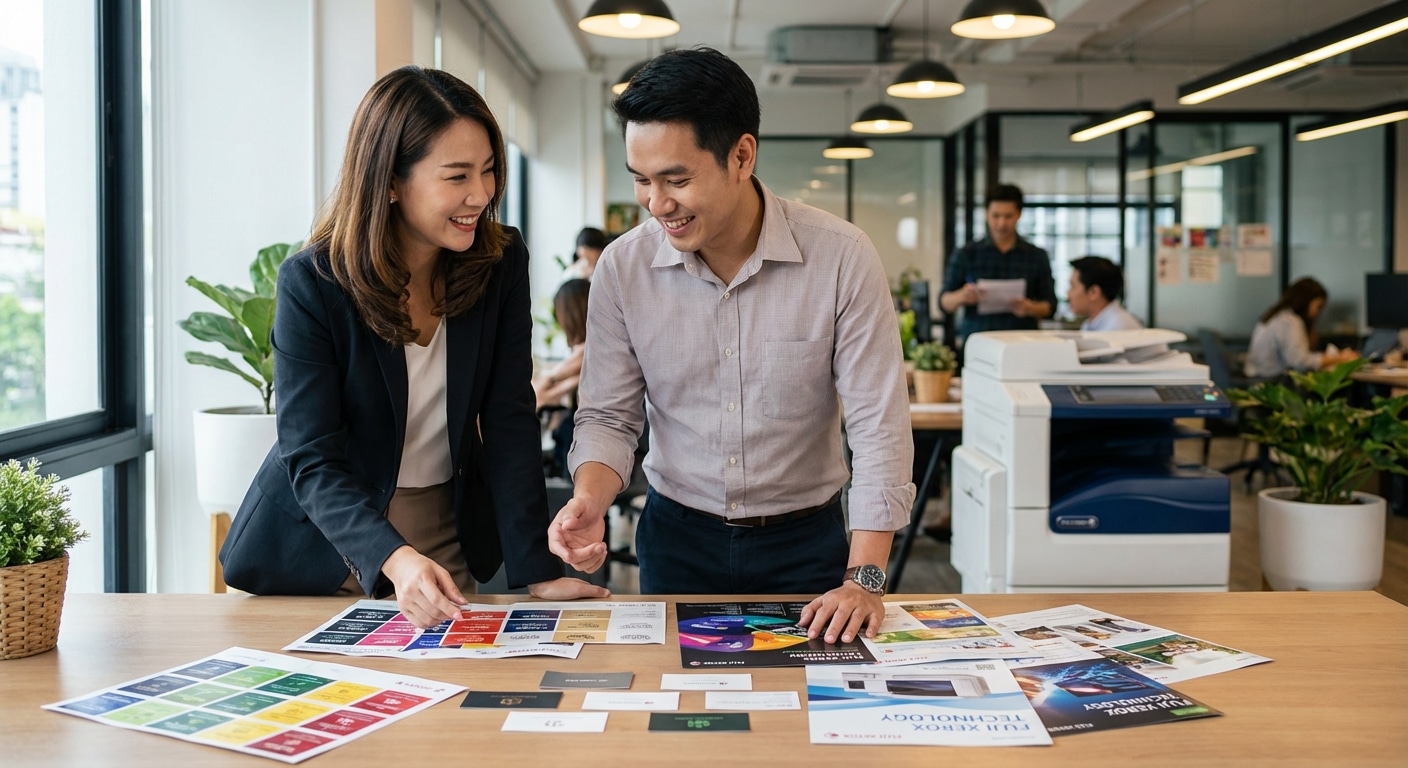 เทคโนโลยี Fuji Xerox ยกระดับงานพิมพ์ SME ให้พรีเมียม - fuji-xerox-printing-technology-sme