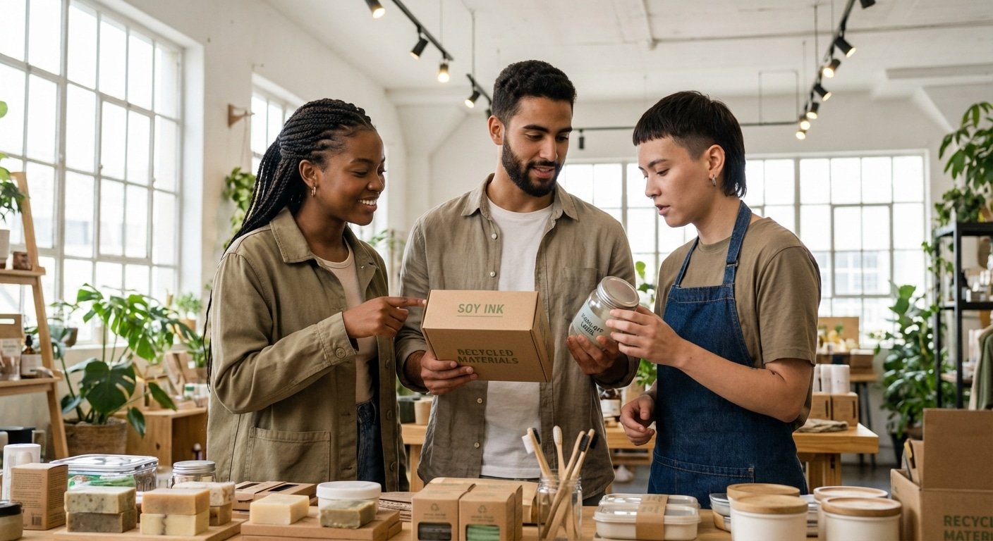 เทรนด์ 'Green Printing' มาแรงปี 2026! ปรับโฉมฉลากสินค้ารักษ์โลก ดึงดูดลูกค้า Gen Z - green-printing-packaging-trend-2026-sustainability