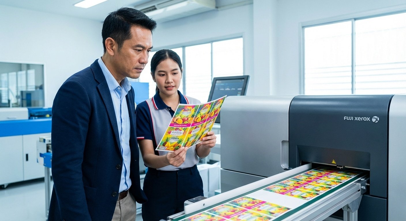 เทคโนโลยีพิมพ์สี 2026: ยกระดับฉลาก SME สวยคมชัดระดับ HD - hd-printing-technology-labels-2026
