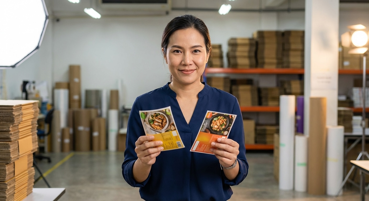 เลือกสติ๊กเกอร์ติดสินค้าอย่างไรให้ทนน้ำ? คัมภีร์ SME 2026 - how-to-choose-product-sticker