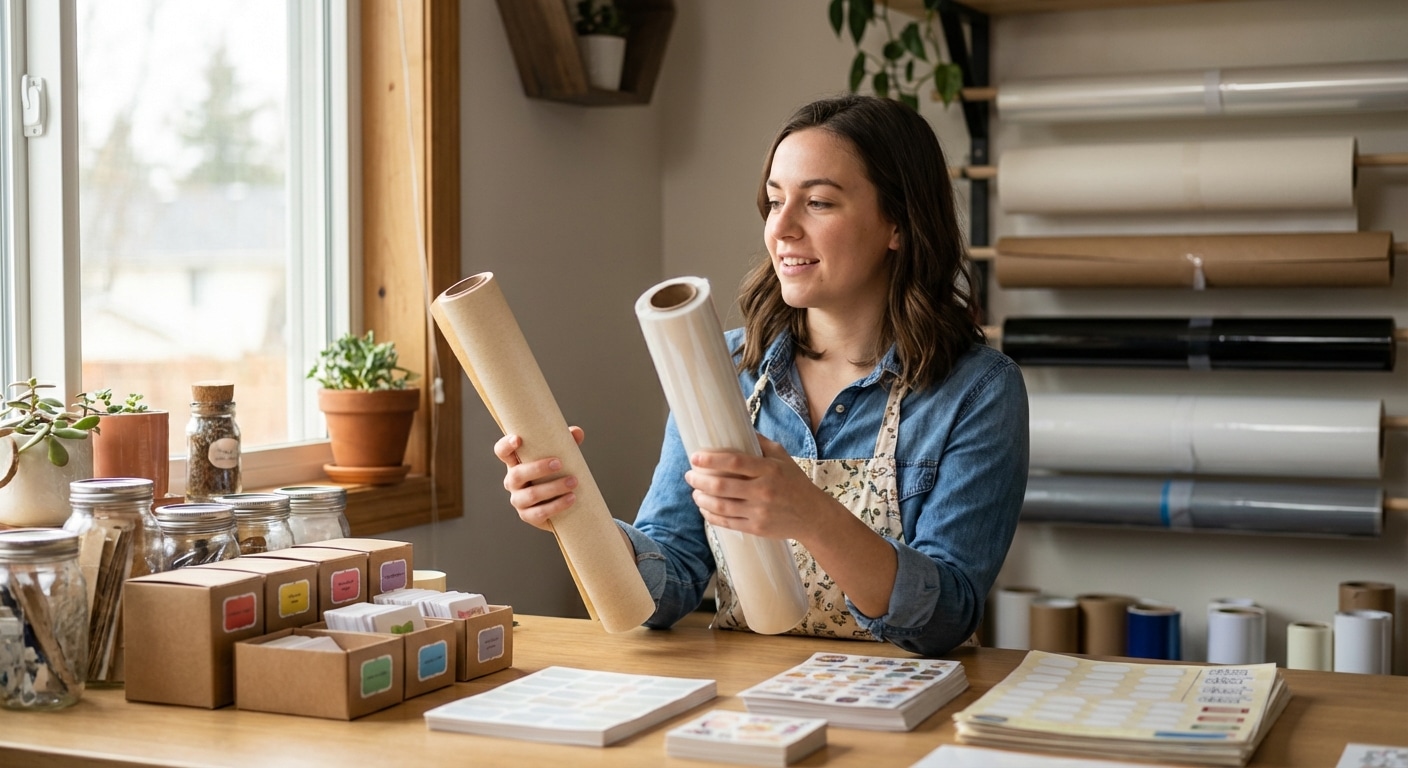 วัสดุสติ๊กเกอร์ยอดฮิต เลือกแบบไหนให้เหมาะกับสินค้า SME - how-to-choose-sticker-materials