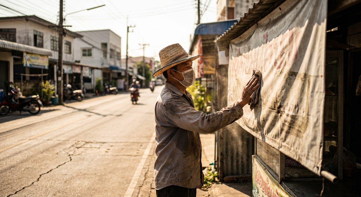 แดดแรงแค่ไหนก็ไม่หวั่น! 5 วิธีดูแล 'ป้ายไวนิล' ให้สีสด ไม่กรอบแตก ยืดอายุการใช้งานปี 2026 - how-to-maintain-vinyl-banner-outdoor-2026