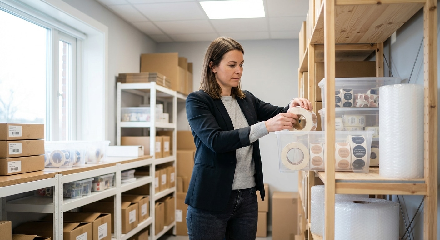 วิธีเก็บรักษาสติ๊กเกอร์ฉลากสินค้า กาวไม่เสื่อม สีไม่ซีด - how-to-store-sticker-labels