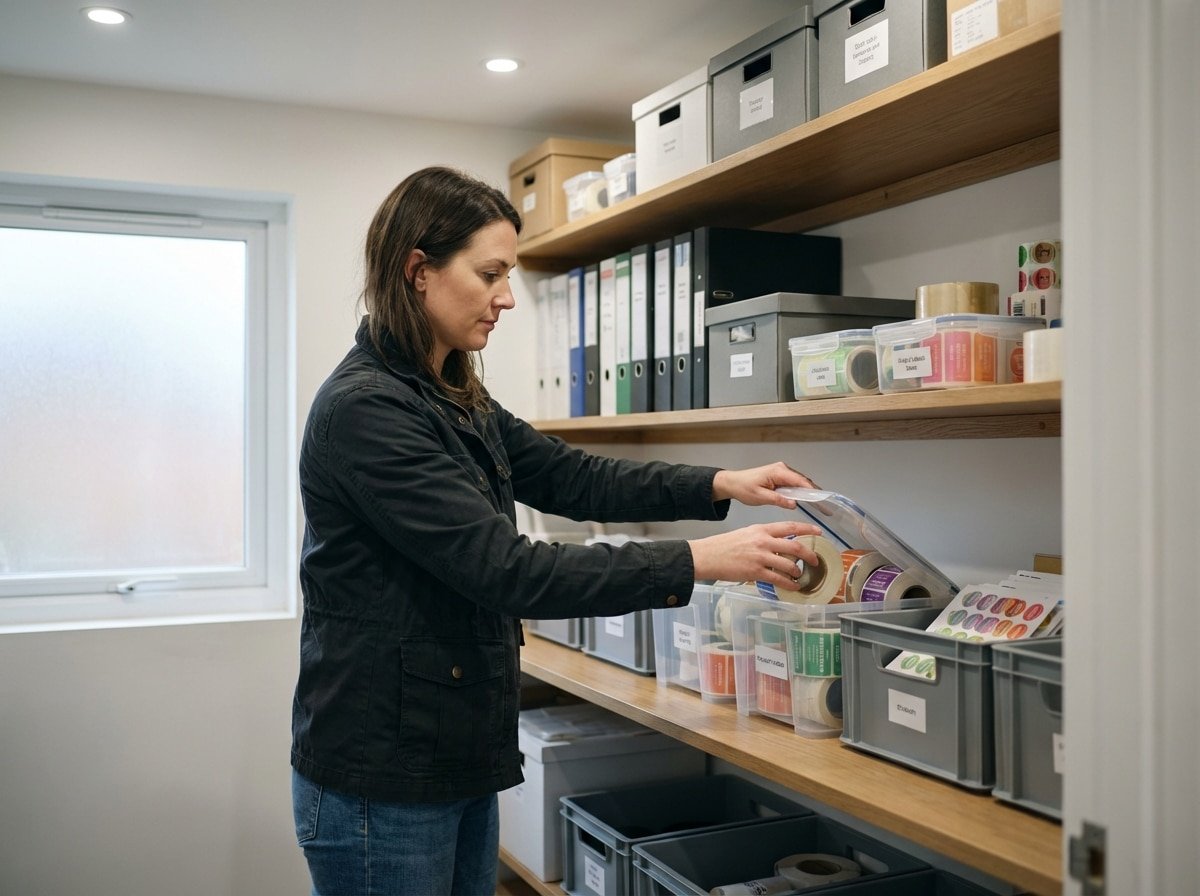 วิธีเก็บสติ๊กเกอร์ฉลากสินค้าให้กาวเหนียวหนึบ สีไม่ซีด! - how-to-store-sticker-labels