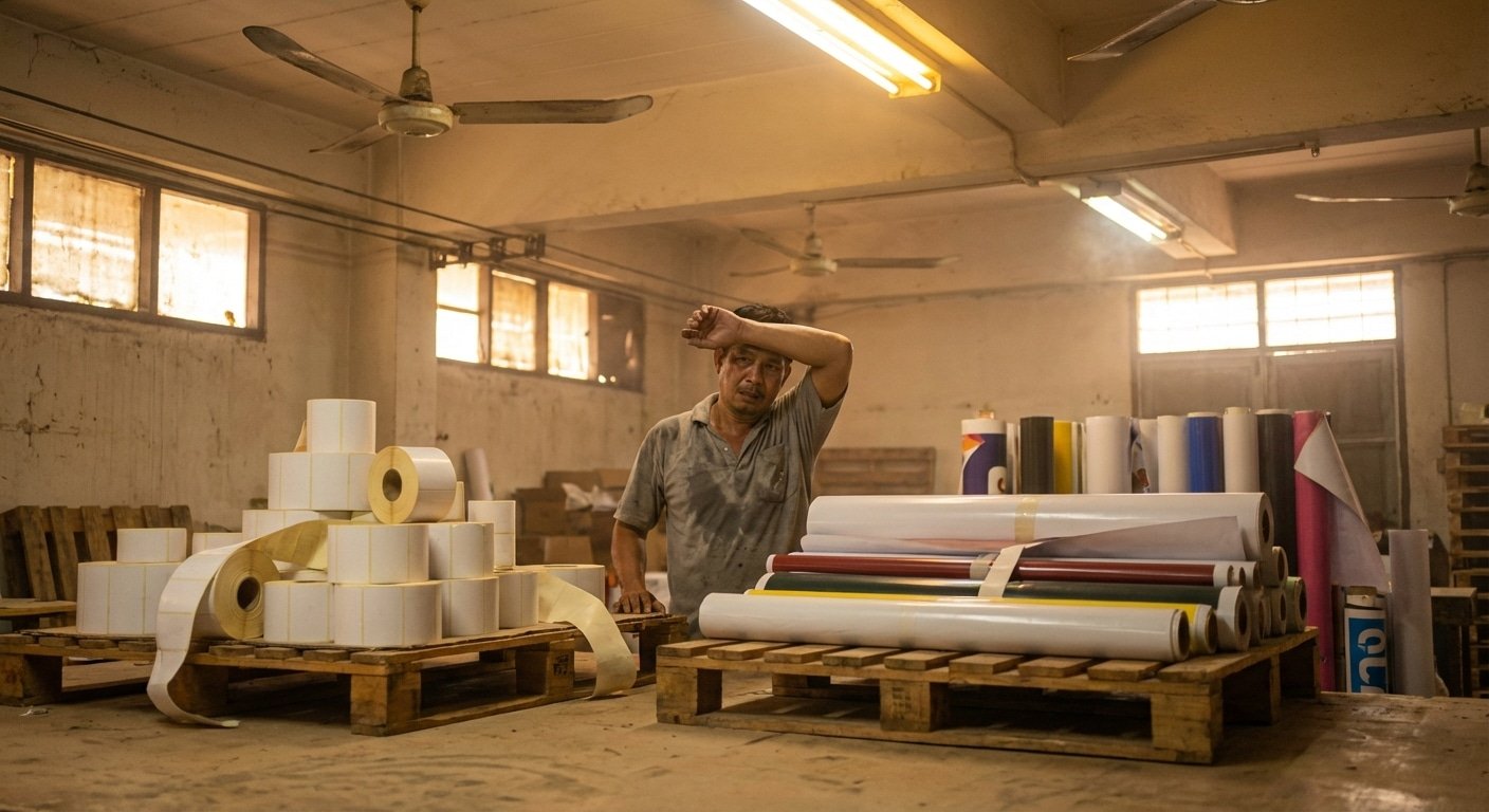 สต็อกพังเพราะร้อน! วิธีเก็บรักษา 'สติ๊กเกอร์-ฉลาก' ช่วงหน้าร้อนปี 2026 ให้กาวไม่เสื่อม - how-to-store-stickers-labels-summer-2026