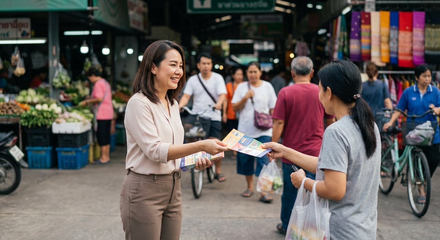 ค่าแอดพุ่ง! ทางรอด SME ปี 2026 ใช้ 'ใบปลิว Hyper-Local' ยึดลูกค้าแถวบ้าน - hyper-local-flyer-marketing-strategy-2026