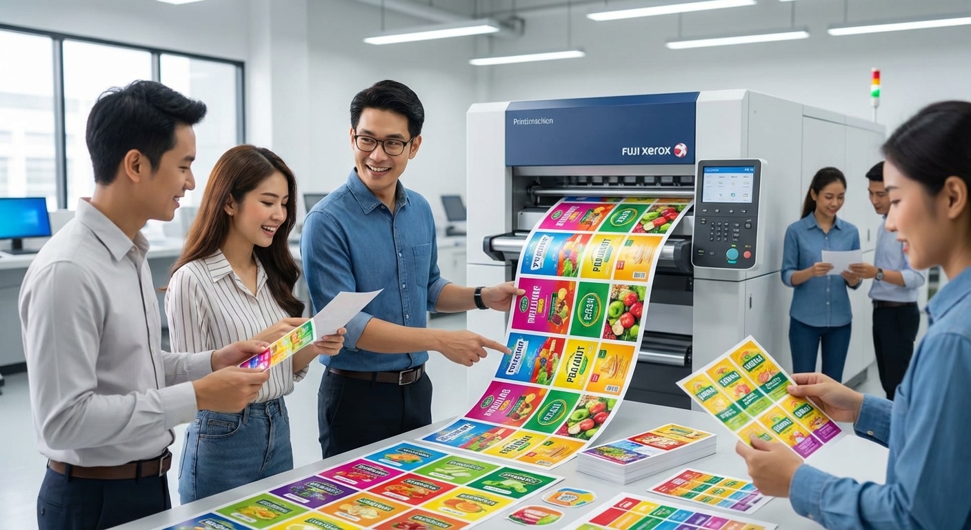 นวัตกรรมพิมพ์ 2026! อัปเกรดฉลากสีสดด้วย Fuji Xerox - innovation-printing-fuji-xerox-2026