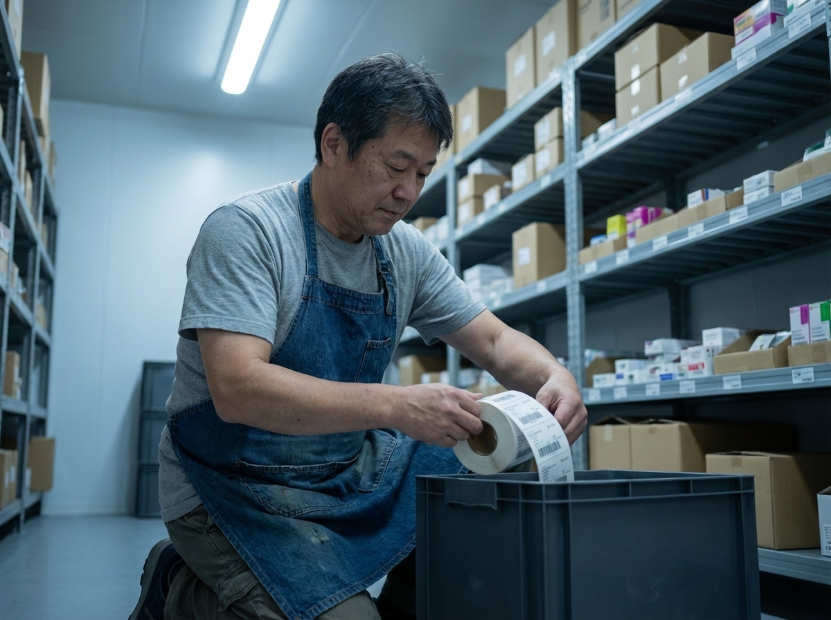 เคล็ดลับเก็บรักษาสติ๊กเกอร์ฉลากสินค้า ให้กาวเหนียวหนึบ - keep-sticker-labels-sticky