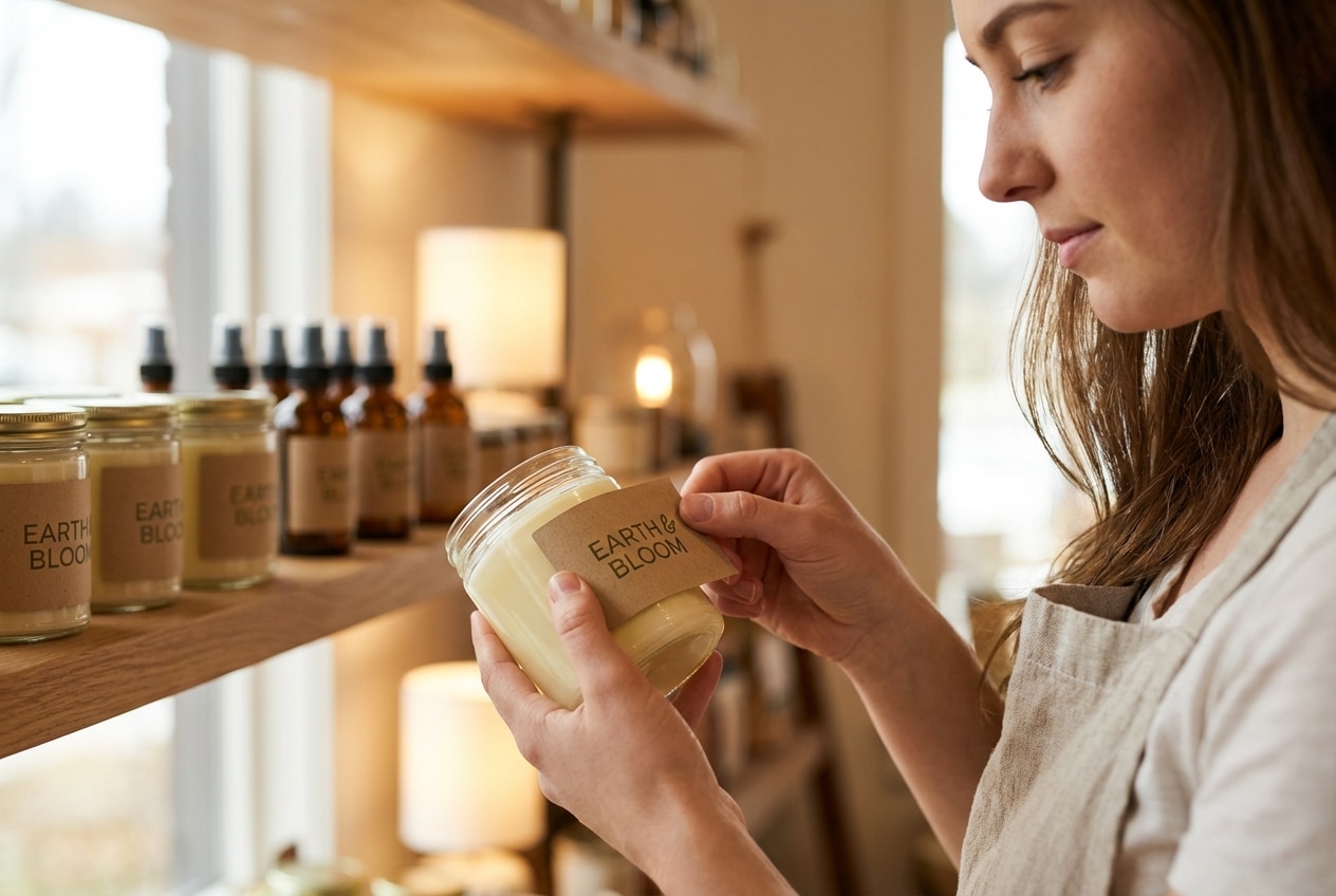 เทรนด์รักษ์โลก 2026! ทำไม 'สติ๊กเกอร์กระดาษคราฟต์' ถึงช่วยอัปยอดขายสายออร์แกนิค? - kraft-paper-sticker-organic-branding-trend-2026