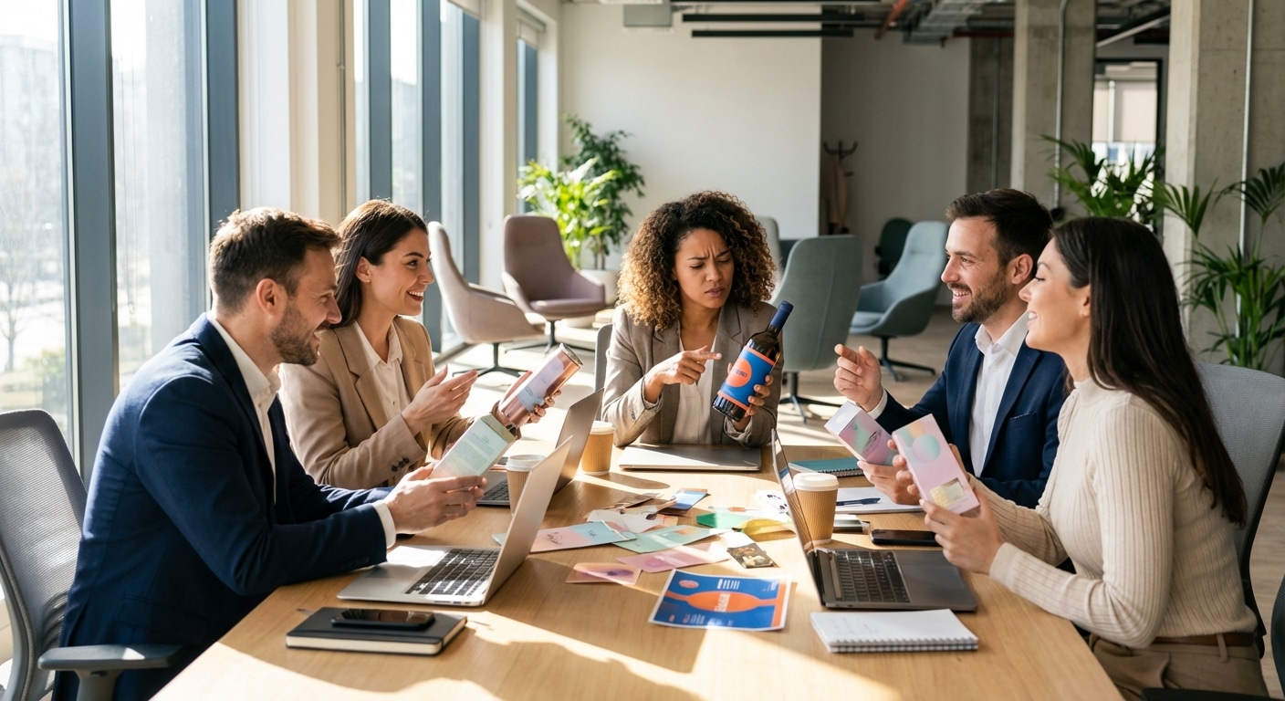 ทริคจับคู่สีฉลากสินค้า 2026! ดึงดูดลูกค้าตั้งแต่วินาทีแรก - label-color-pairing-trend-2026