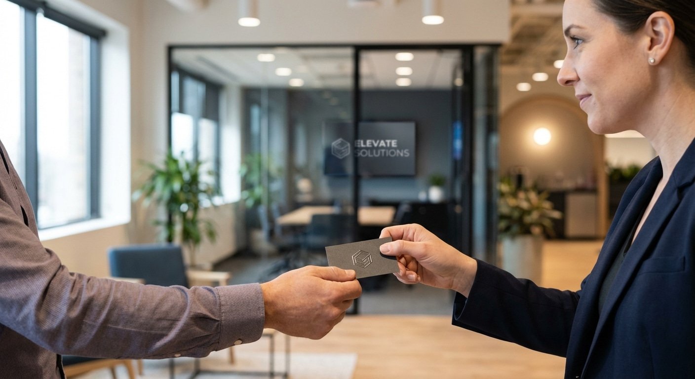 ทริคออกแบบนามบัตรและโลโก้ SME ให้ดูแพง น่าเชื่อถือ - logo-business-card-design-sme