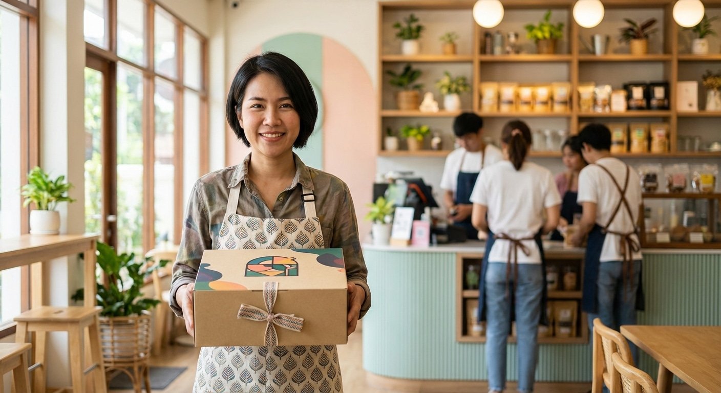 เทคนิคออกแบบโลโก้และฉลากสินค้า มัดใจลูกค้าเดลิเวอรี่ - logo-label-design-delivery