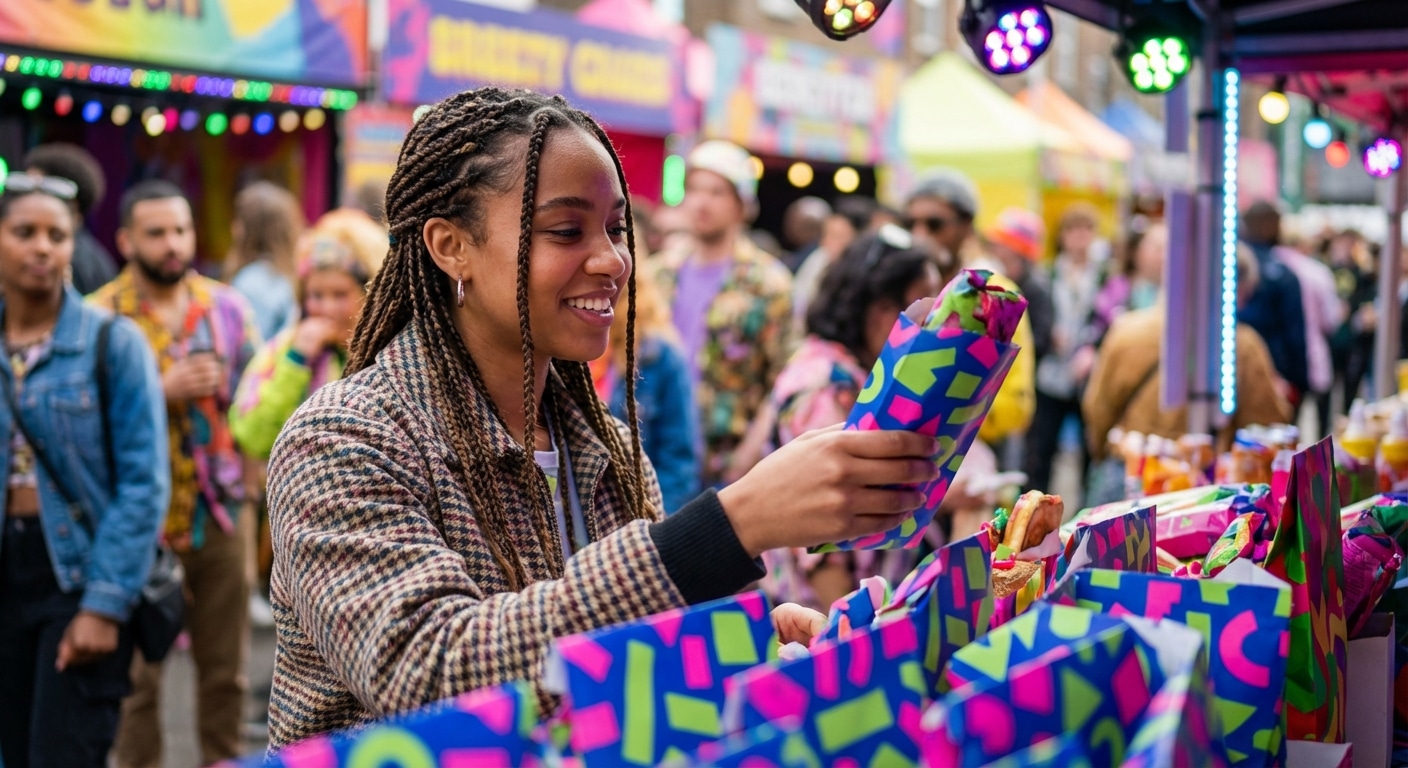 เลิกเรียบ! เทรนด์ออกแบบ 2026 'Maximalism' สีเจ็บ-ฟอนต์ใหญ่ ดันยอดขายพุ่ง - maximalism-packaging-design-trend-2026