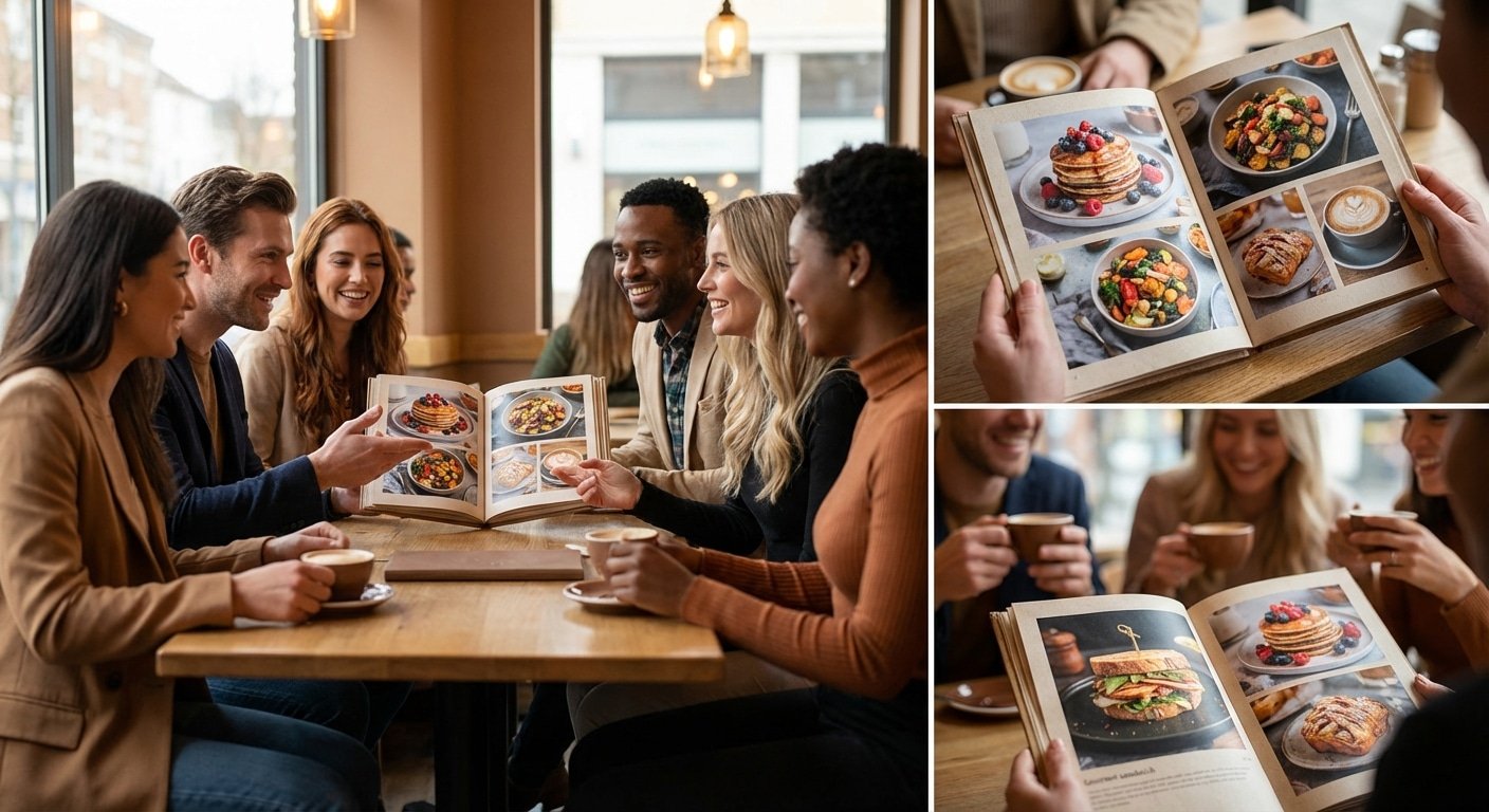 เทคนิคออกแบบเมนูร้านอาหาร สไตล์คาเฟ่ อัปยอดขายด้วยจิตวิทยา - menu-design-psychology-cafe