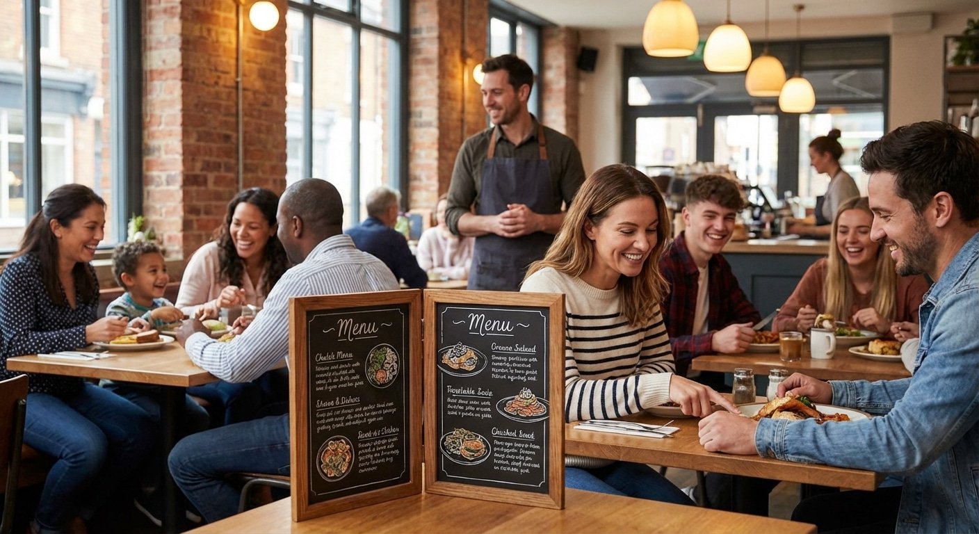 ทริคออกแบบเมนูอาหารด้วยจิตวิทยา กระตุ้นยอดขาย SME - menu-design-psychology-tips