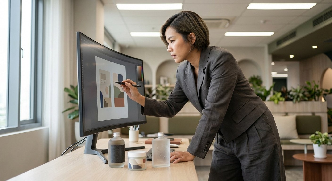 เทคนิคออกแบบฉลากสินค้า 2026 สไตล์มินิมอลให้ดูแพง - minimalist-label-design-2026