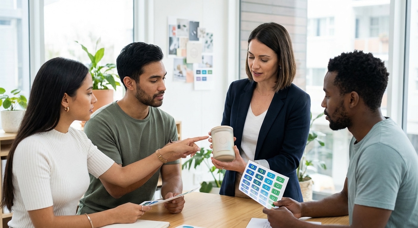 ออกแบบโลโก้และฉลากสินค้า SME ให้ดูแพงสไตล์มินิมอล - minimalist-logo-label-design-sme