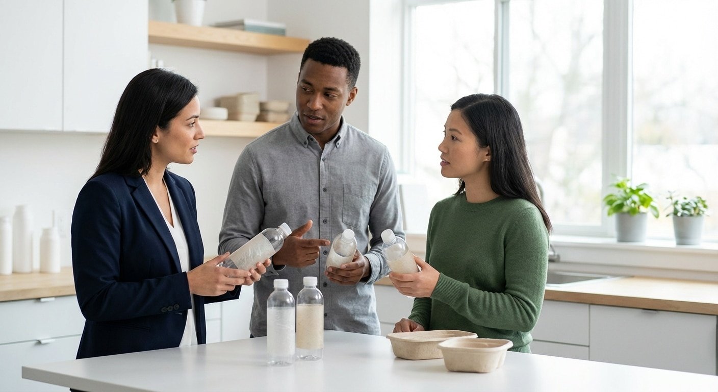 กฎใหม่ 2026! 'Mono-Material' เทรนด์ผลิตสติ๊กเกอร์รีไซเคิลได้ 100% ที่แบรนด์รักษ์โลกต้องรู้ - mono-material-sticker-packaging-trend-2026