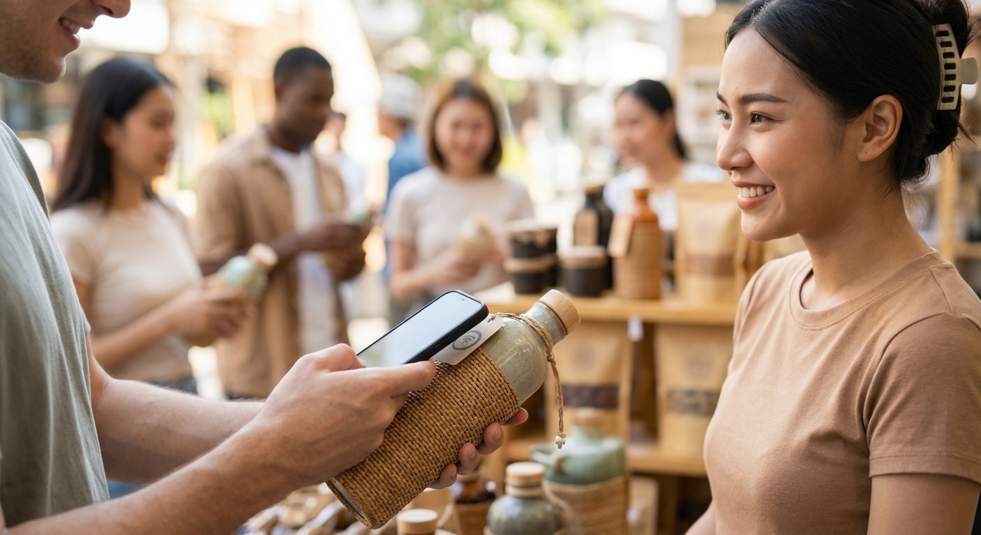 เทรนด์สิ่งพิมพ์ 2026: สติ๊กเกอร์ NFC เปลี่ยนแพคเกจจิ้งให้ล้ำ - nfc-smart-label-trend-2026