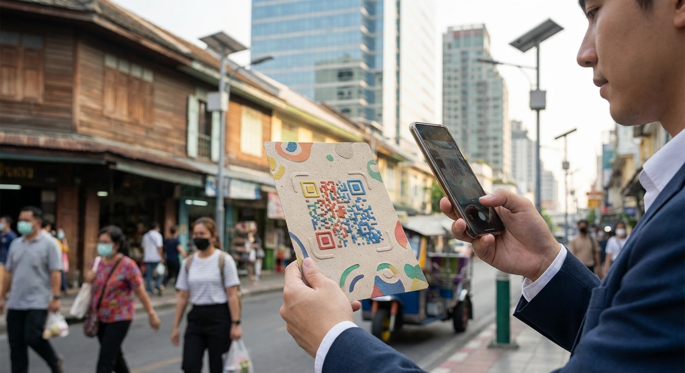 ใบปลิวไม่ตาย! กลยุทธ์ 'O2O Marketing' ปี 2026 แจกยังไงให้ลูกค้าสแกน QR? - o2o-marketing-flyer-qr-code-strategy-2026