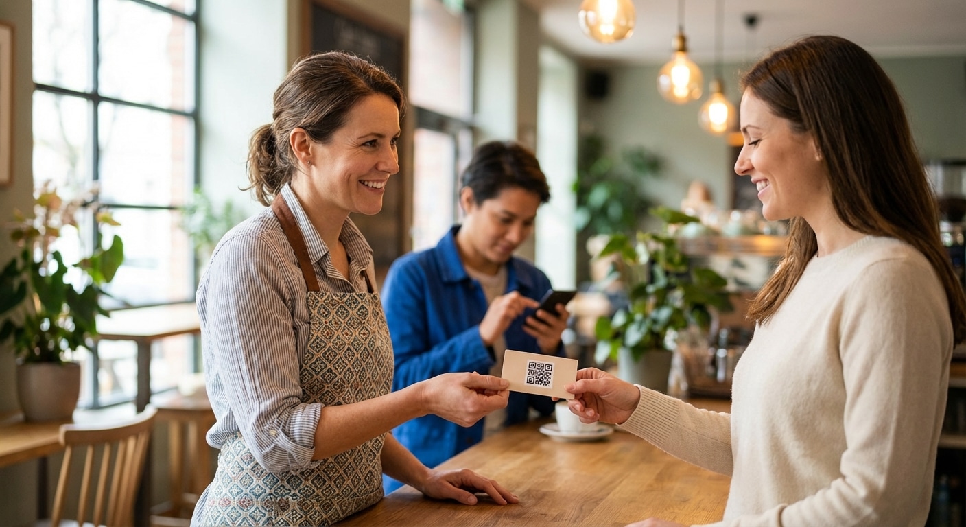 กลยุทธ์ O2O บัตรสะสมแต้มติด QR Code ดึงลูกค้า SME ซื้อซ้ำ - o2o-marketing-loyalty-cards