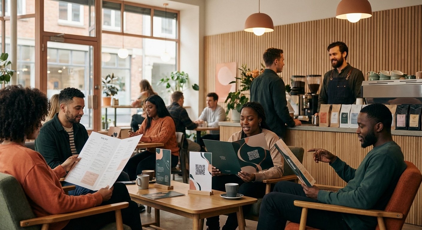 กลยุทธ์ O2O 2026! ดันยอดขายร้านคาเฟ่ด้วยสื่อสิ่งพิมพ์ - o2o-marketing-print-2026