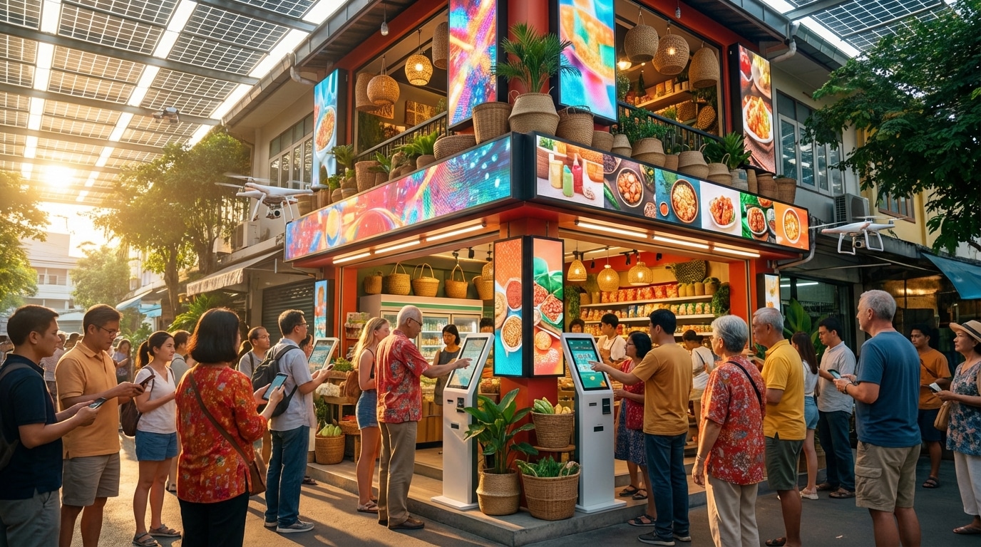 O2O มาร์เก็ตติ้ง 2026! ดึงลูกค้าเข้าร้านด้วยป้ายและเมนู - o2o-marketing-print-menu-sign