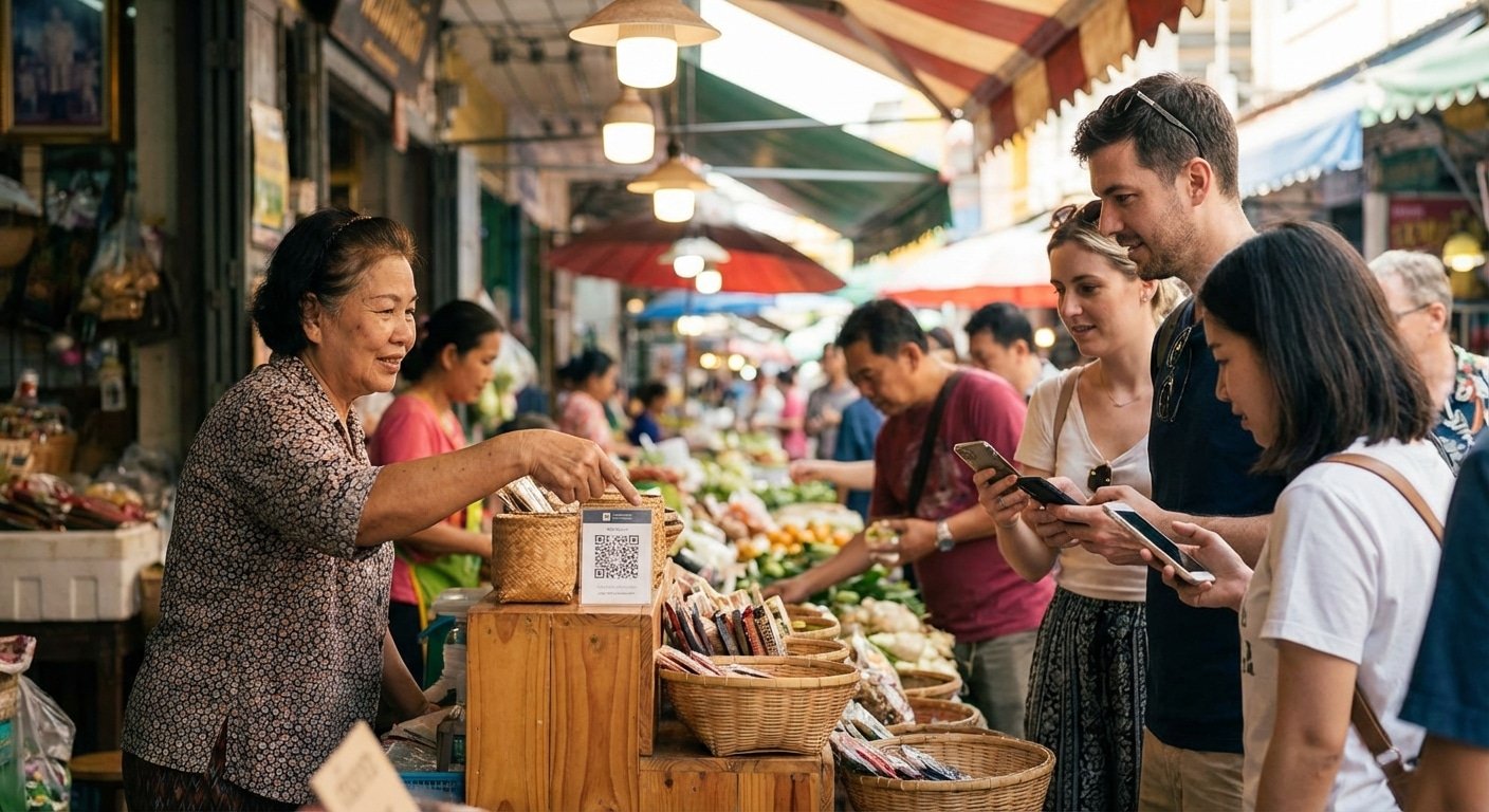 ดันยอดขายออนไลน์ 2026 ด้วยป้ายและสติ๊กเกอร์ QR Code - o2o-marketing-print-qr-code