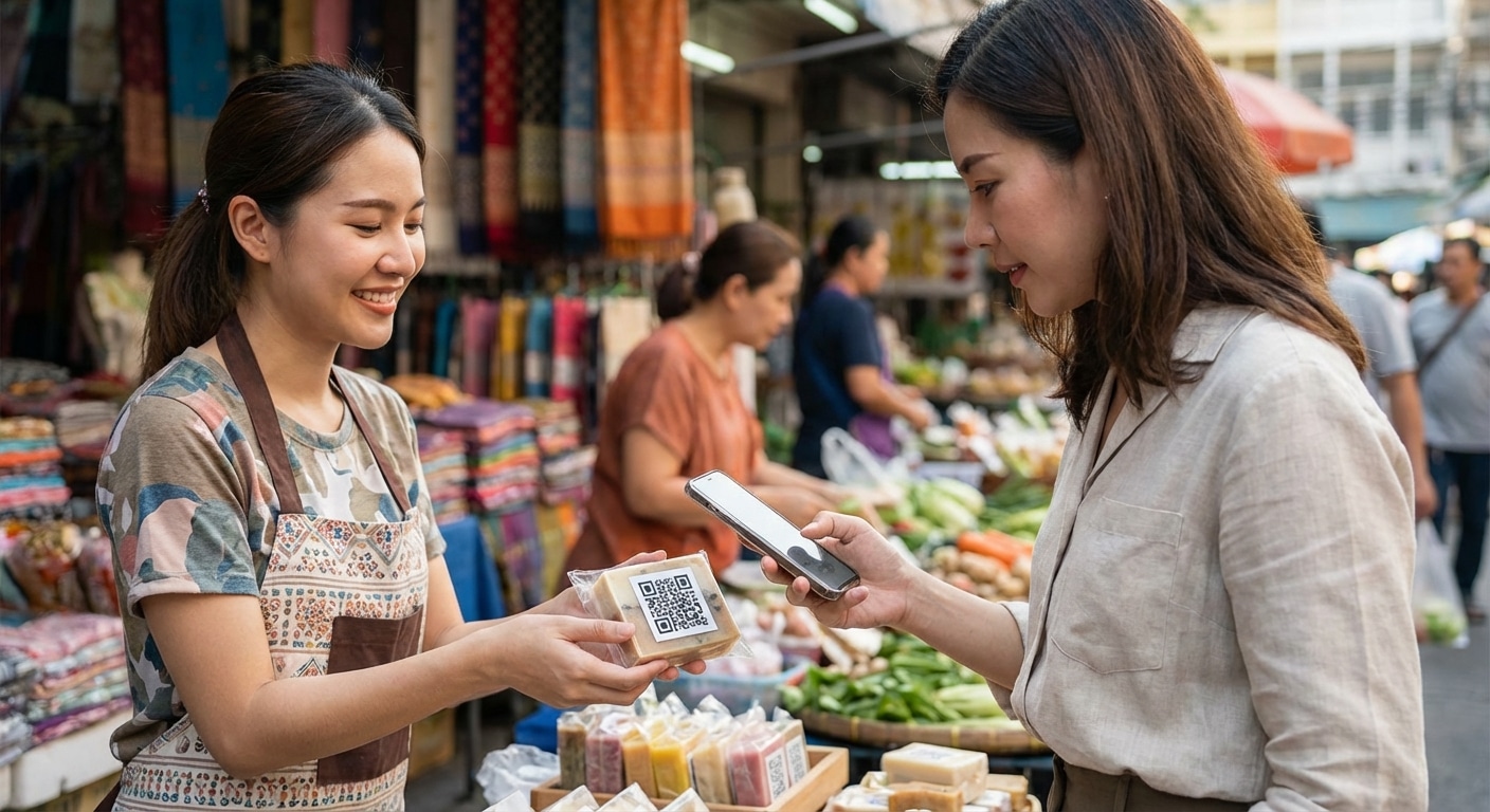 O2O Marketing 2026: ดันยอดขายออนไลน์ด้วยฉลาก QR Code - o2o-marketing-qr-code-label