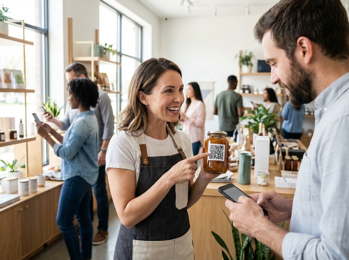 กลยุทธ์ O2O ปี 2026! พิมพ์ QR Code บนฉลากสินค้าเพิ่มยอดขาย - o2o-marketing-qr-code-label