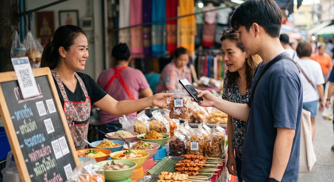 เทคนิคปั้นยอดขาย 2026! ดึงลูกค้า O2O ด้วยสติ๊กเกอร์ QR Code - o2o-marketing-qr-code-sticker