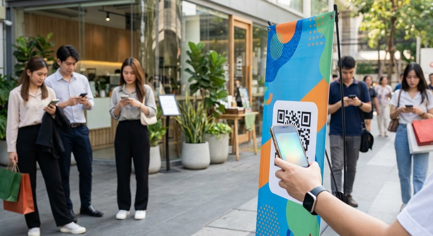 การตลาด O2O 2026! เพิ่มยอดขายด้วยป้ายโฆษณาและสิ่งพิมพ์ - o2o-marketing-signage-2026