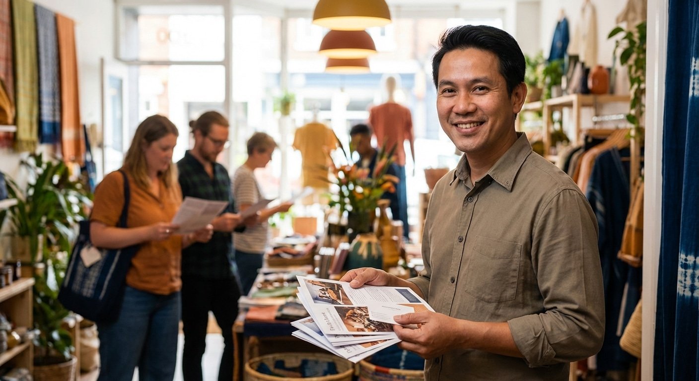 ใบปลิวและนามบัตร: อาวุธลับออฟไลน์ ดันยอดขายให้ SME - offline-marketing-flyers-business-cards