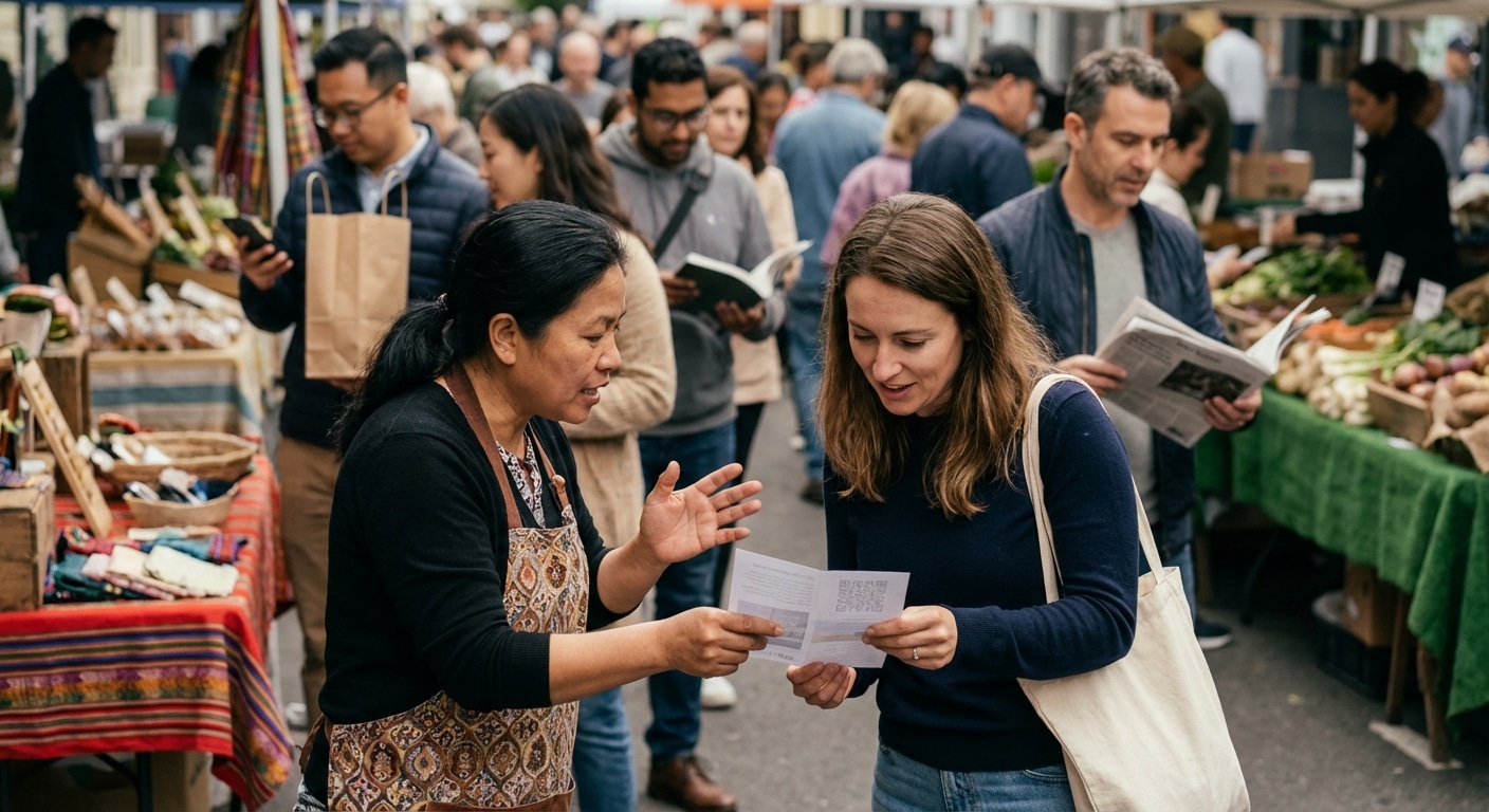 เจาะกลยุทธ์ 'Offline Marketing 2026' ทำไมใบปลิว-โบรชัวร์ถึงกลับมาเวิร์กในยุค AI? - offline-marketing-print-comeback-trend-2026