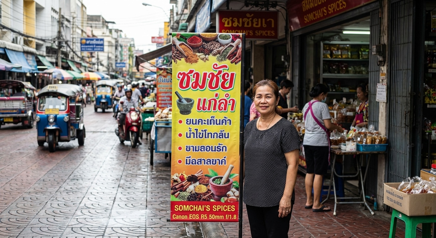 ค่าแอดแพง! ดึงคนเข้าร้านด้วย 'ป้ายไวนิล-ป้ายโฆษณา' สุดปัง - offline-marketing-vinyl-signage