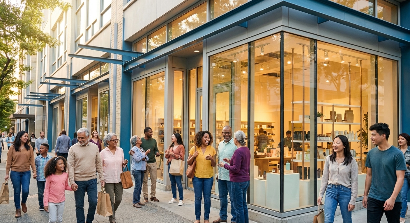 ป้ายไวนิลดึงดูดลูกค้า! เทคนิคจัดร้านออฟไลน์สู้ศึกปี 2026 - offline-vinyl-banner-marketing