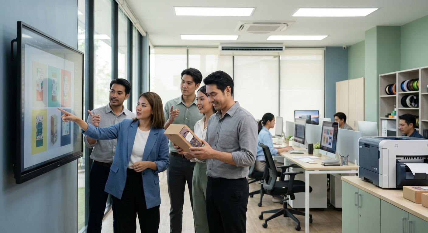 สต็อกจมคือเงินจม! เจาะเทรนด์ธุรกิจ 2026 ทำไม SME ไทยแห่ใช้ระบบ 'On-Demand Printing' แทนการสั่งล็อตใหญ่? - on-demand-printing-business-trend-2026-sme-survival