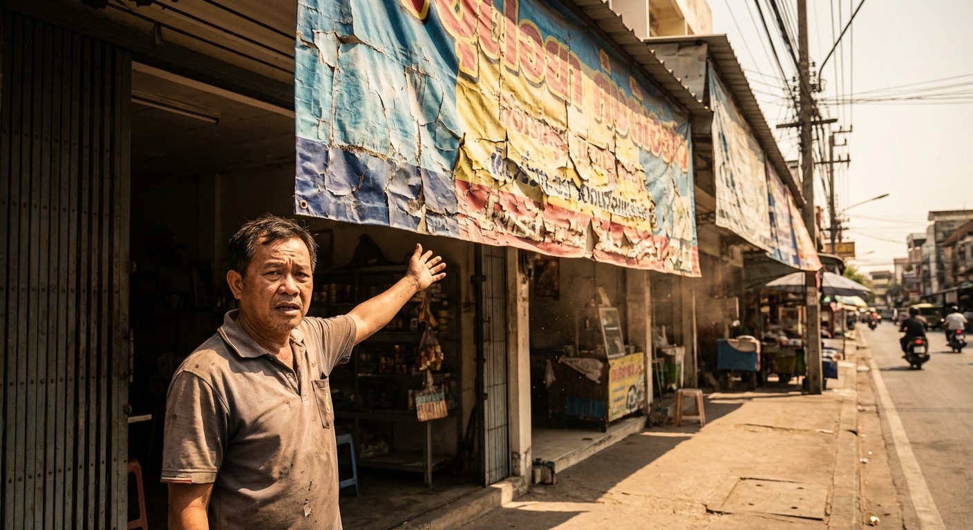 ป้ายซีด=ยอดตก! 5 วิธีดูแล 'ไวนิล-สติกเกอร์' ให้ทนแดดปี 2026 - outdoor-signage-maintenance-tips-summer-2026