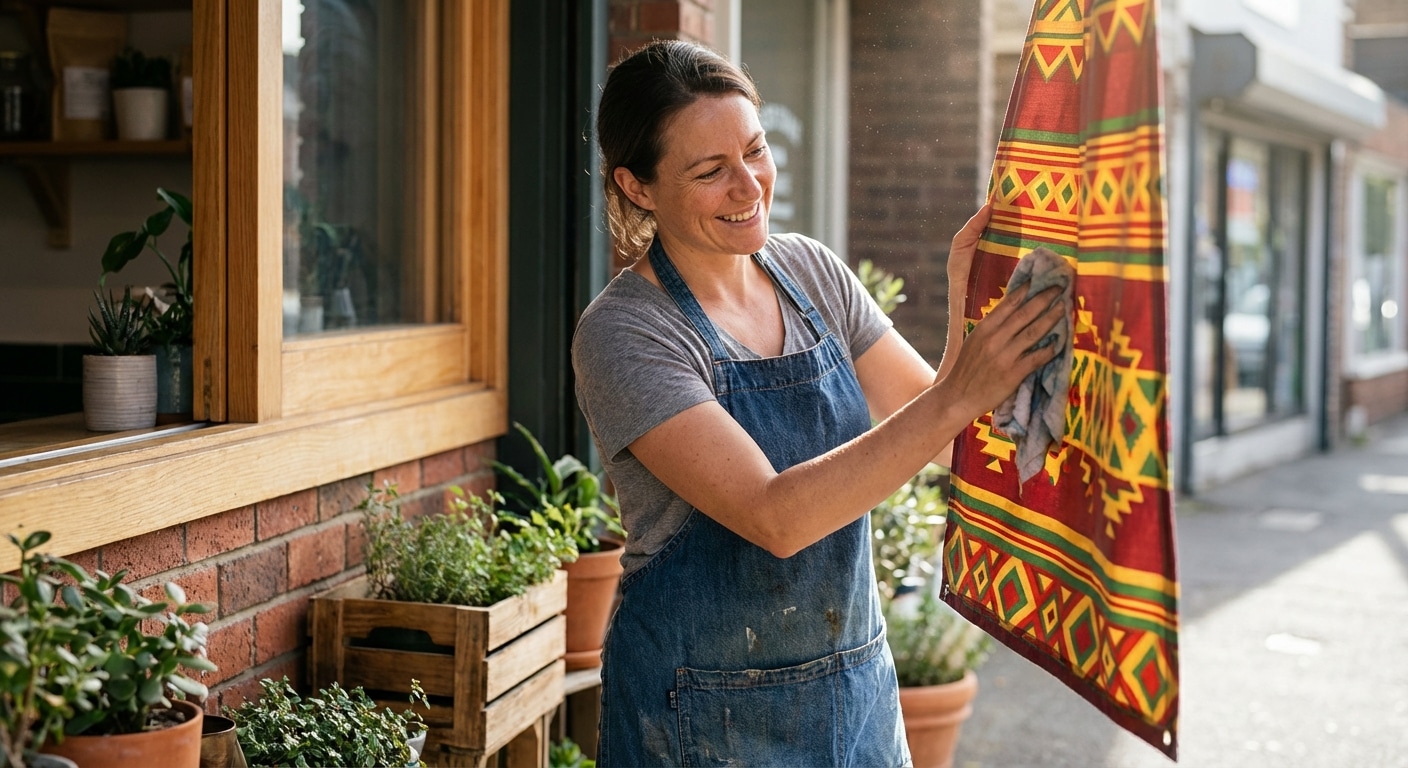 ทริคดูแลป้ายไวนิลและสติ๊กเกอร์หน้าร้านให้สีสด ทนแดด ทนฝน - outdoor-signage-sticker-maintenance