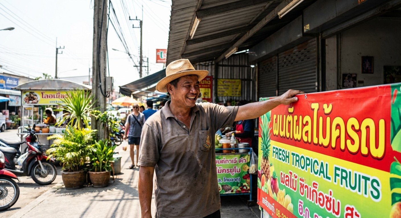 แดดแรงแค่ไหนก็ไม่ซีด! 5 วิธีดูแล 'ป้ายไวนิลและสติ๊กเกอร์' ให้สีสดสู้แดดเมืองไทยปี 2026 - outdoor-signage-sticker-maintenance-tips-2026