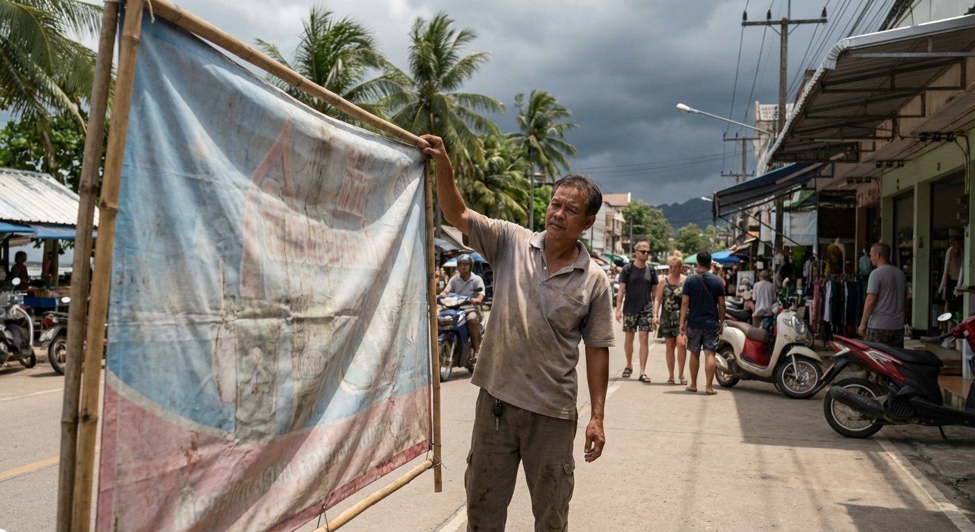 ทริคดูแล 'ป้ายไวนิล' กลางแจ้ง! ยืดอายุสีสดทนแดดสู้ฝน - outdoor-vinyl-banner-maintenance