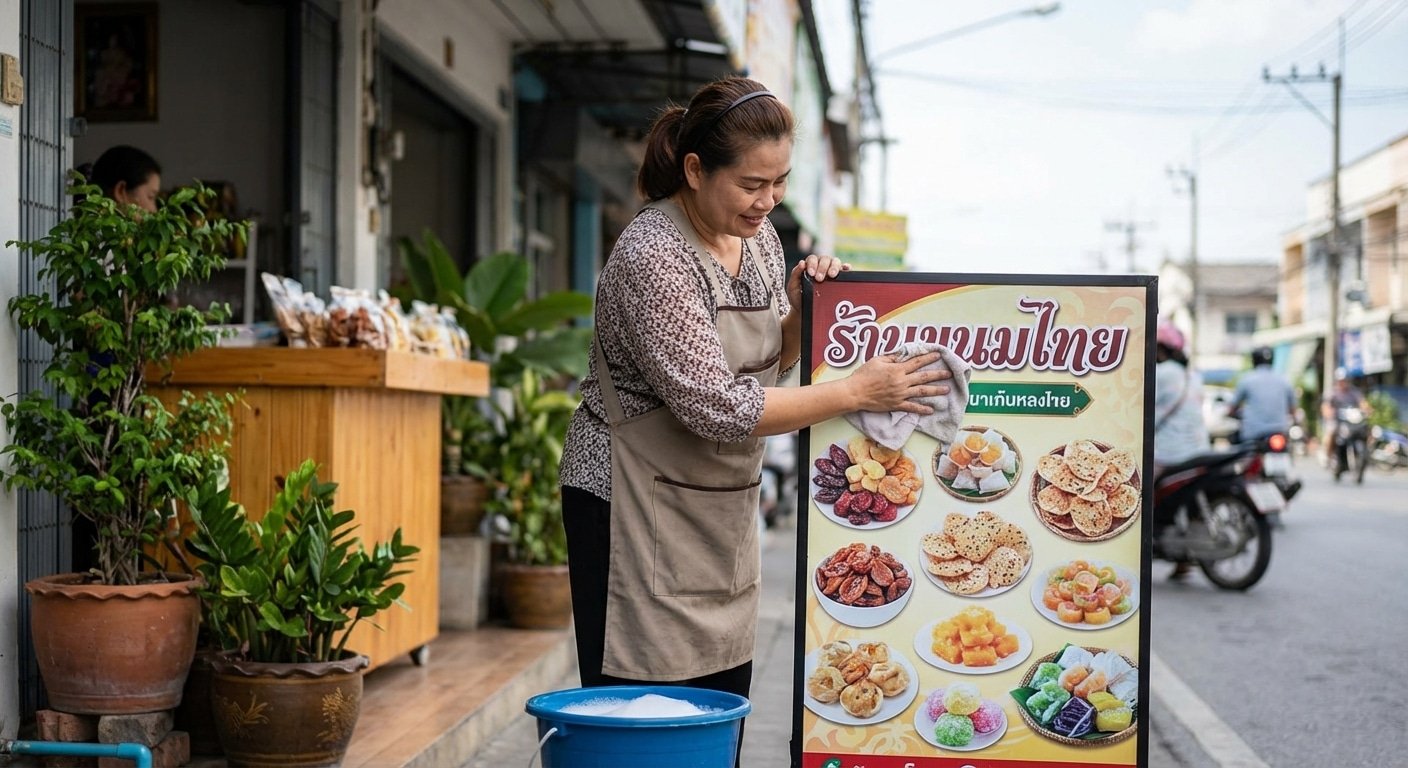 วิธีดูแลป้ายไวนิลกลางแจ้ง ให้สีสดทนแดดทนฝน ใช้ได้นานขึ้น - outdoor-vinyl-banner-maintenance