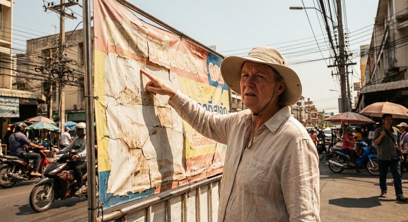 แดดแรง 40+ องศา! วิธีดูแล 'ป้ายไวนิล' ให้สีสด ไม่กรอบแตก รับหน้าร้อนปี 2026 - outdoor-vinyl-banner-maintenance-summer-2026