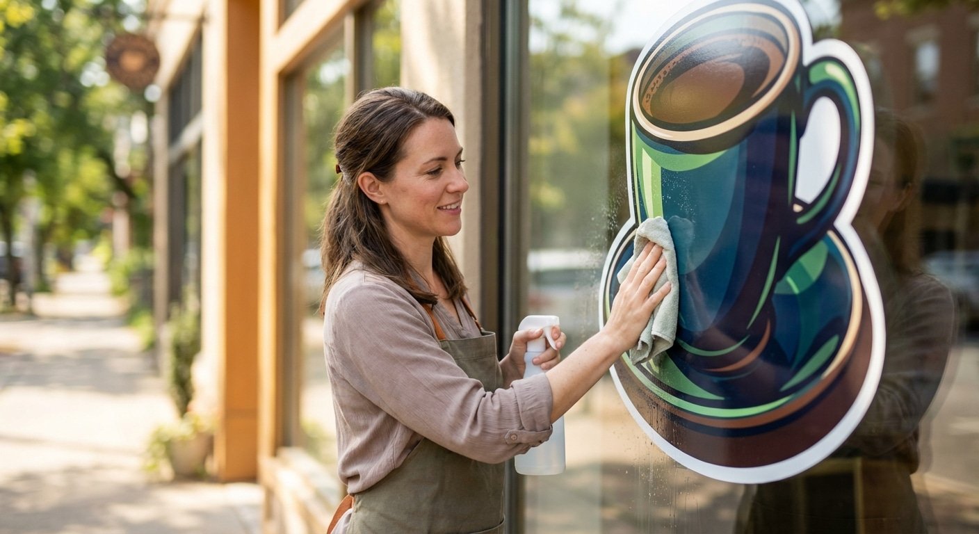 ยืดอายุป้ายไวนิลหน้าร้าน! ทริคดูแลสีสด ทนแดดทนฝน - outdoor-vinyl-sign-care